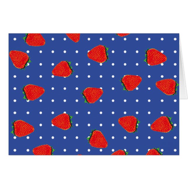 strawberries with dots (Front Horizontal)