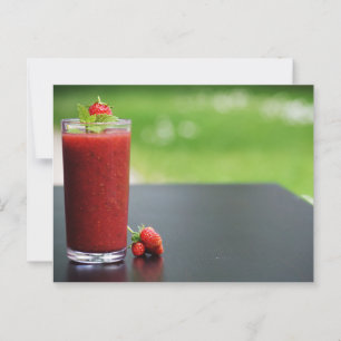 Strawberries wonderful postcard