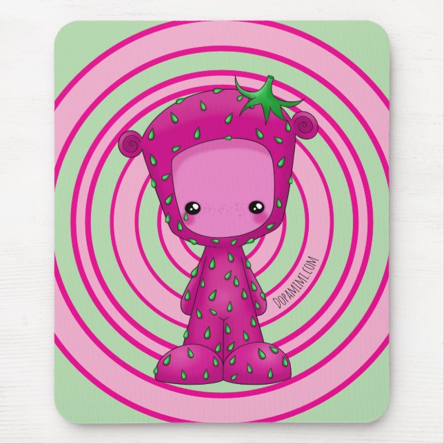 StrawberriMimi Mouse Pad (Front)
