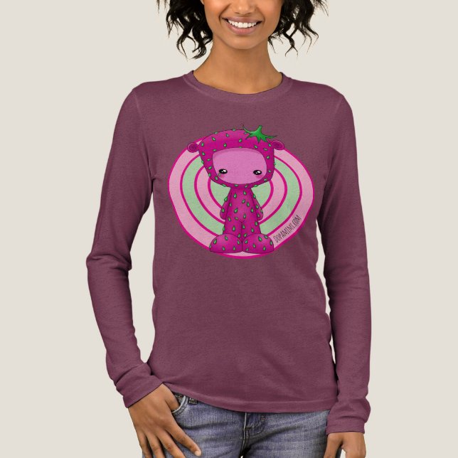 StrawberriMimi Tri-Blend Shirt (Front)