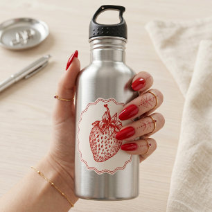 Strawberry 532 Ml Water Bottle