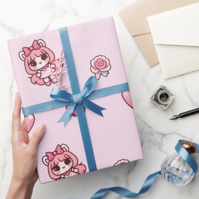 Strawberry Adorbs Wrapping Paper (Gifting)