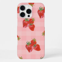 Strawberry Aesthetic Case | Fresh Fruit Vibes