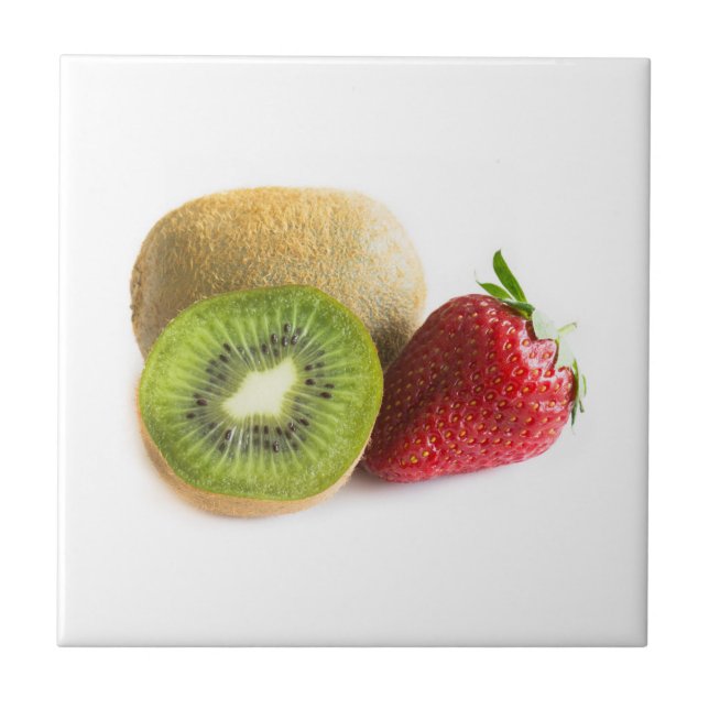 Strawberry and kiwi tile (Front)