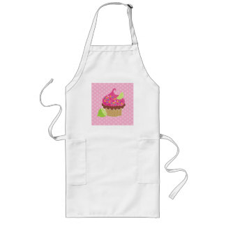 Strawberry and Lemon Cupcake Long Apron