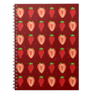 Strawberry Artist Strawberry Easy Drawing Strawber Notebook