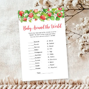 Strawberry Baby Around the World Game