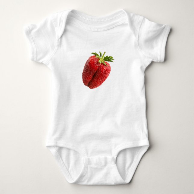Strawberry Baby Bodysuit (Front)