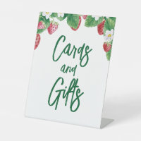 Strawberry Baby Shower Cards Gifts