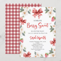 Strawberry Baby Shower