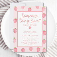 Strawberry Baby Shower