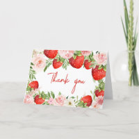 Strawberry Baby Shower 