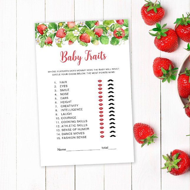 Strawberry Baby Traits Game (Creator Uploaded)