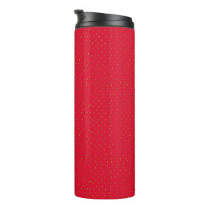 strawberry background Kitchen Towel Placemat Thermal Tumbler