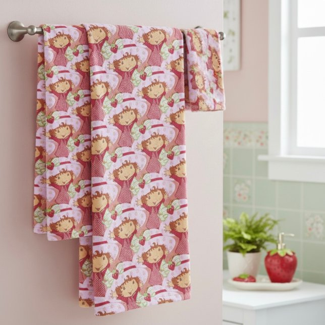 Strawberry Bath Towel Set (Creator Uploaded)