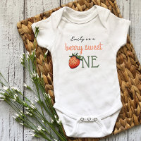 Strawberry Berry First Birthday Vintage
