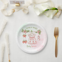 Strawberry Berry Girl Baby Shower 