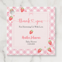 Strawberry Berry Sweet Baby Girl Baby Shower