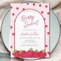 Strawberry Berry Sweet Baby Shower