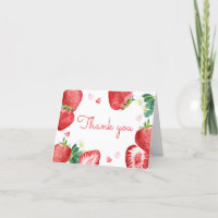 Strawberry Berry Sweet Baby Shower