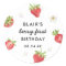 Strawberry Berry Sweet Birthday Favour