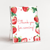 Strawberry Berry Sweet Thank you for Coming