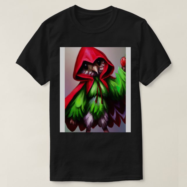 Strawberry Bird T-Shirt (Design Front)