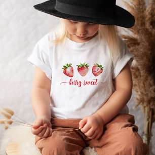 Strawberry Birthday Berry Sweet Baby T-Shirt