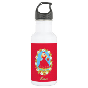 Strawberry Birthday Party Girl 532 Ml Water Bottle