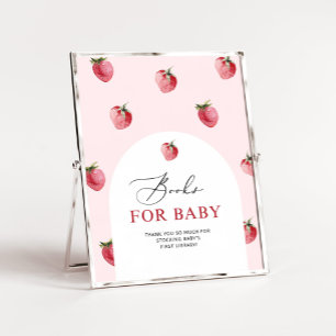 Strawberry books for baby sign