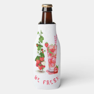 Strawberry Bottle Cooler Fruits Juice Cool Drink