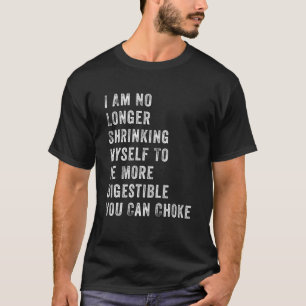 Strawberry Boxing Funny, I Am No Longer Shrinking T-Shirt