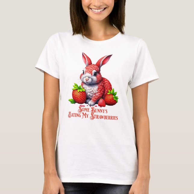 Strawberry Bunny T-Shirt (Front)