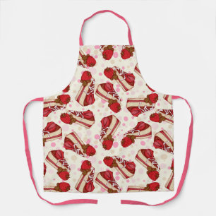 Strawberry Cake Apron