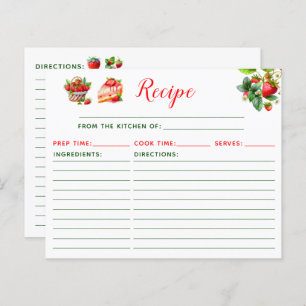 Strawberry Cake Recipe