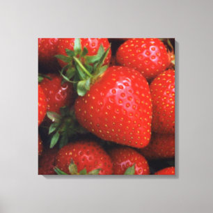 STRAWBERRY CANVAS PRINT