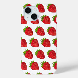 Strawberry iPhone 15 Case