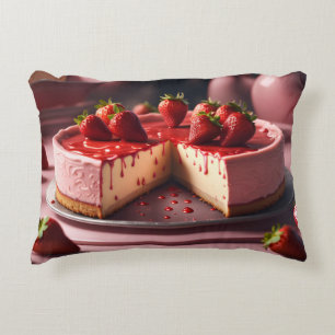 Strawberry Cheesecake Decorative Cushion
