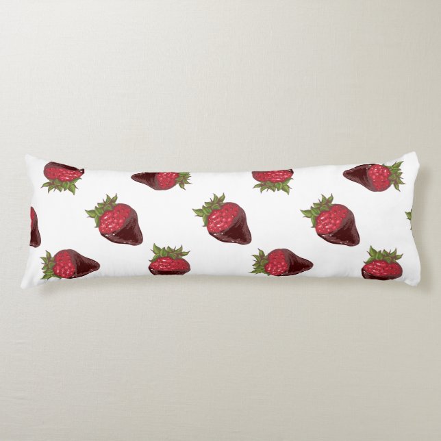 Strawberry Chocolate Body Cushion (Front)