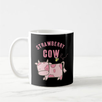 Strawberry Cow Cow Lover Kawaii Cow Coffee Mug