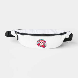 Strawberry Cow Kawaii Anime Strawberry Milk _3 Bum Bags