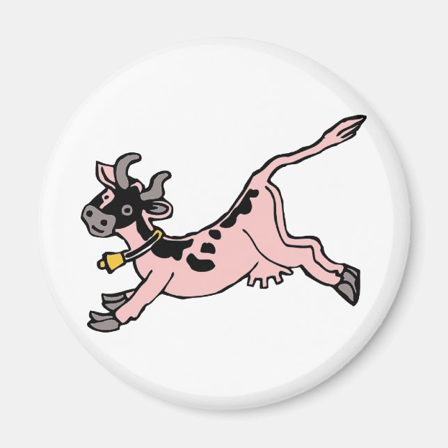 Strawberry Cow Magnet (Front)