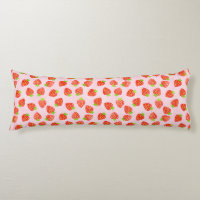 Strawberry Cream Pattern Pretty Pink Red
