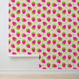 Strawberry Cream Wallpaper