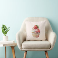 Strawberry Cupcake Sweet Dessert