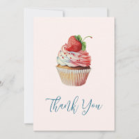 Strawberry Cupcake Sweet Dessert
