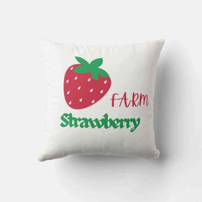 Strawberry Cushion (Back)