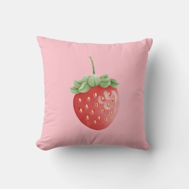 Strawberry Cushion (Front)