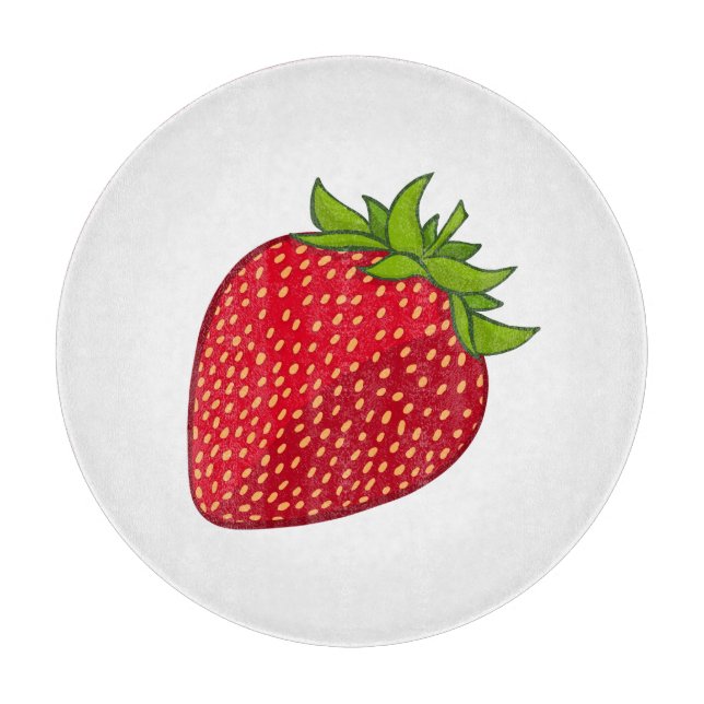 Strawberry Cutting Board (Front)