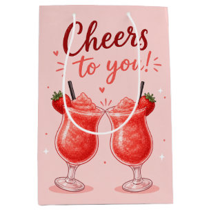 Strawberry Daiquiri Birthday Gift Bag